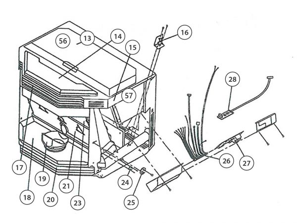 Rika Integra Adapterkabel Schneckenmotor | B15731